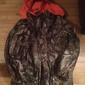 Coleman Orange Hooded Jacket